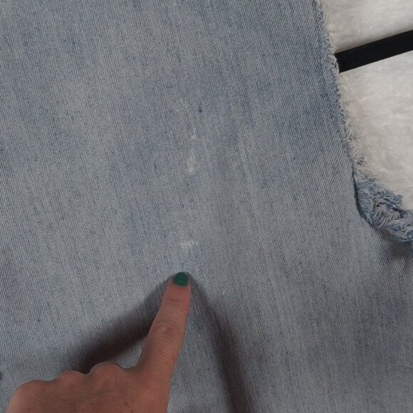 Twik Blue Denim Vest with Pink Accents - Picture 5 of 5